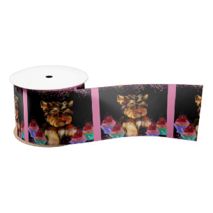 Ruban En Satin Yorkie Poo