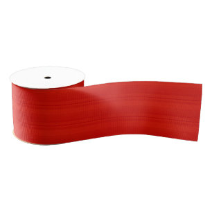 Ruban fascinant rouge 3" de gros-grain
