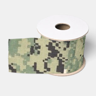 Ruban Gros-grain 3" Grosgrain Ribbon Marine Type III Trois Digital