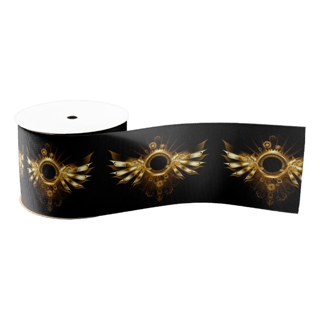 Ruban Gros-grain Ailes de Steampunk (Bobine)