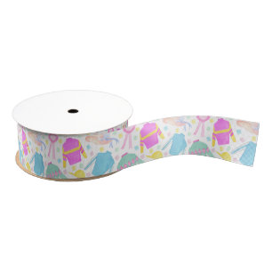 Ruban Gros-grain Aquarelle colorée Derby Jerseys & Casquette
