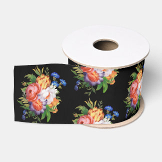 Ruban Gros-grain Arrangement de fleurs