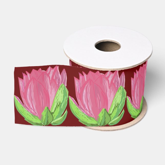Ruban Gros-grain Art Floral (Bobine)