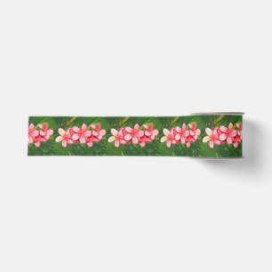 Ruban Gros-grain Art Frangipanier Tropical Rose