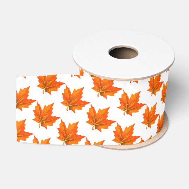 Ruban Gros-grain Automne Hiver Grosgrain Ribbon (Bobine)
