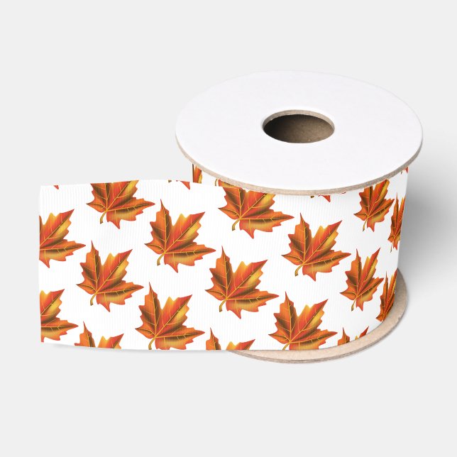 Ruban Gros-grain Automne Hiver Grosgrain Ribbon (Bobine)