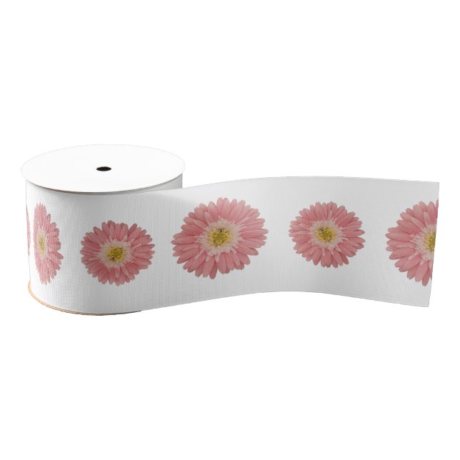 Ruban Gros-grain Baise rose (Bobine)