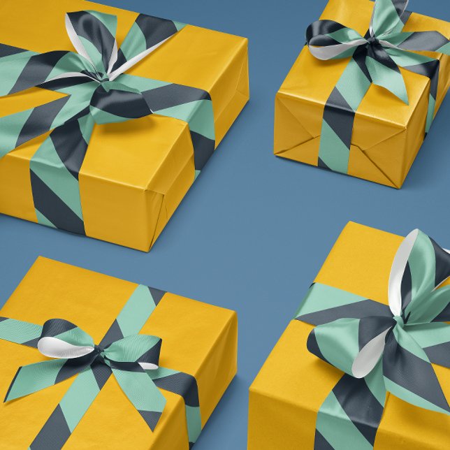 Ruban Gros-grain Bande large souple Marine et Mint Green (Créateur téléchargé)