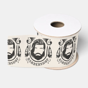 Ruban Gros-grain Barbershop look cuir