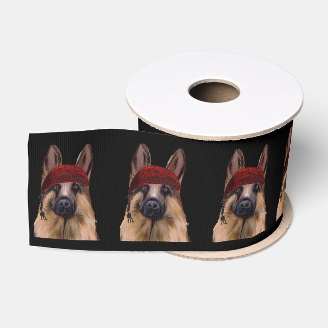Ruban Gros-grain Berger allemand (Bobine)
