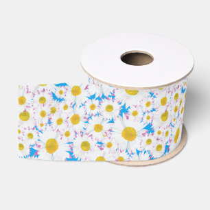 Ruban Gros-grain Bleu blanc, Bleu personnalisé Grosgrain Ribbon