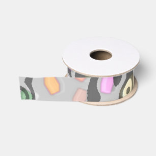 Ruban Gros-grain Boule de ruban Hippie