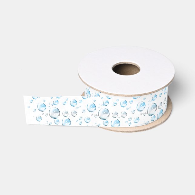 Ruban Gros-grain Bubbles (Bobine)