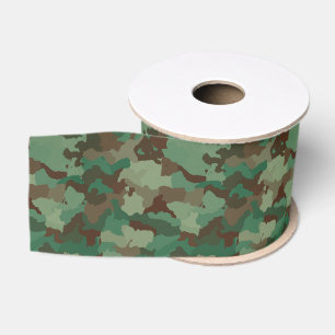 Ruban Gros-grain Camo