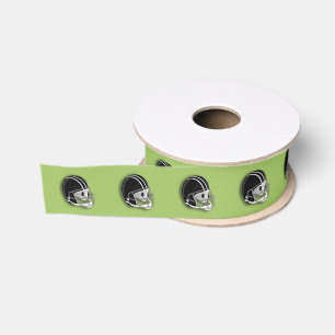 Ruban Gros-grain Casque de football vert