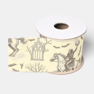 Ruban Gros-grain Cavalier sans tête victorien Halloween