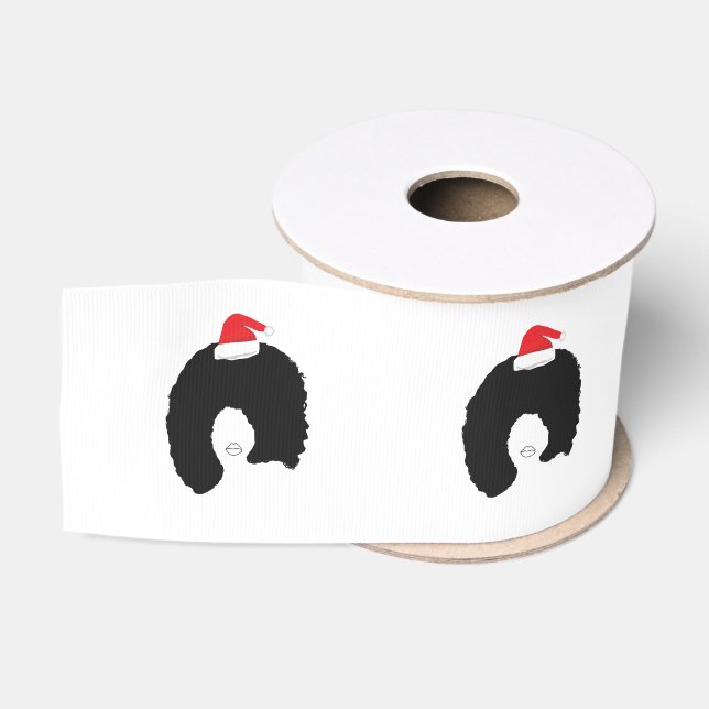 Ruban Gros-grain Chapeau de Père Noël (Bobine)