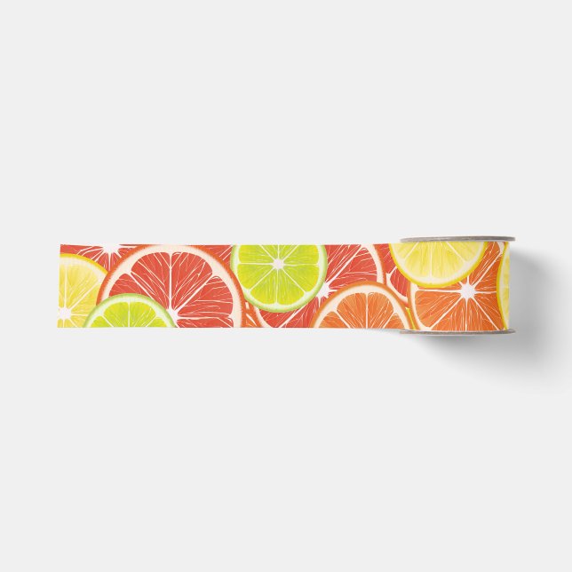 Ruban Gros-grain Citrus (Devant)