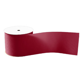 Ruban Gros-grain Conception Uni Bourgogne Rétro