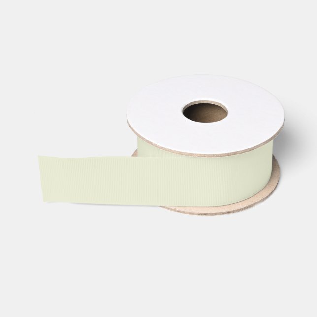 Ruban Gros-grain Coordination blanc amande 1,5 po (Bobine)