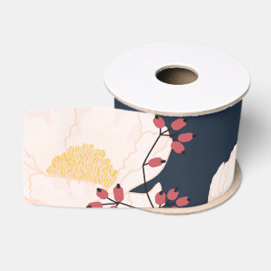 Ruban Gros-grain Cosmos rose pour bébé à ruban Grosgrain de 3 po su