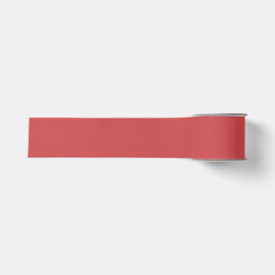 Ruban Gros-grain Couleur solide Vermillion anglais