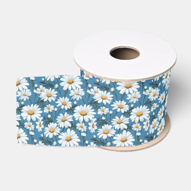 Ruban Gros-grain Daisies Ruban Grosgrain (Bobine)