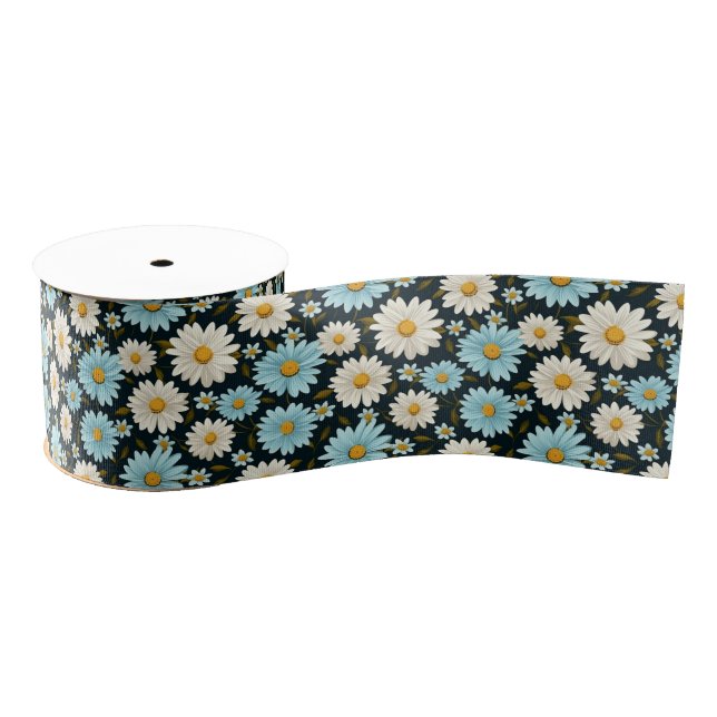 Ruban Gros-grain Daisies Ruban Grosgrain (Bobine)