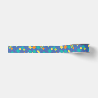 Ruban Gros-grain Damier enfant Ton frais