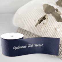 Deep Navy / Midnight Blue - Votre texte en blanc s