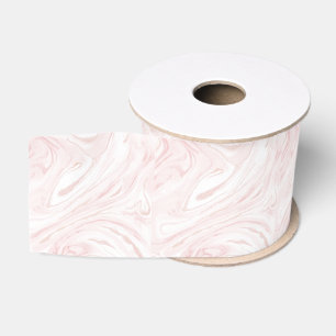 Ruban Gros-grain Design abstrait moderne en marbre rose vif