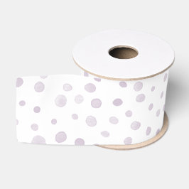 Ruban Gros-grain Dots d'aquarelle Confetti de poussière Ruban