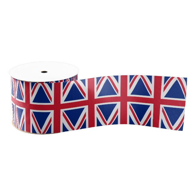 Ruban Gros-grain Drapeau britannique (Bobine)