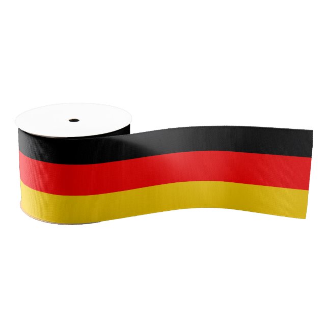 Ruban Gros-grain Drapeau de l'Allemagne (Bobine)