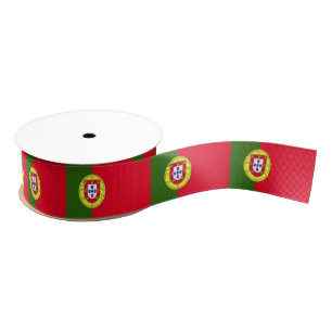 Ruban Gros-grain Drapeau du Portugal