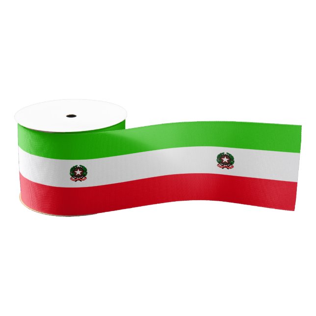 Ruban Gros-grain Drapeau italien (Bobine)