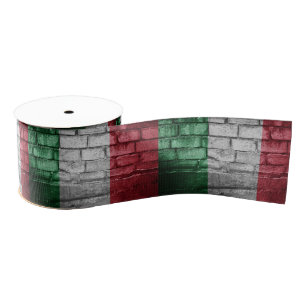 Ruban Gros-grain Drapeau italien
