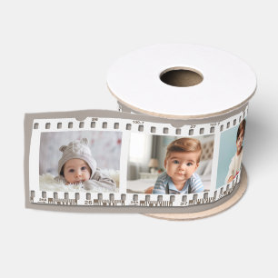 Ruban Gros-grain Film Vintage 8-Photo Négatif Toute Occasion