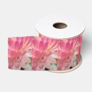 Ruban Gros-grain Fleur rose pâle