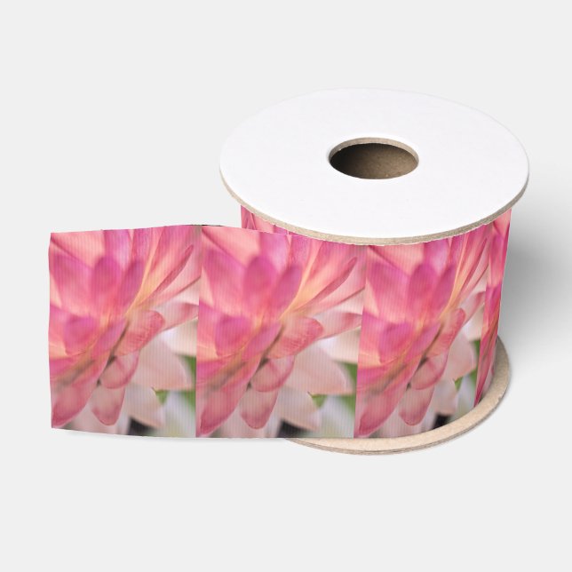 Ruban Gros-grain Fleur rose pâle (Bobine)