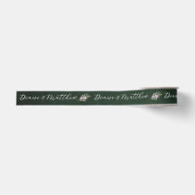 Fleur sauvage & Fern sur Forest Green