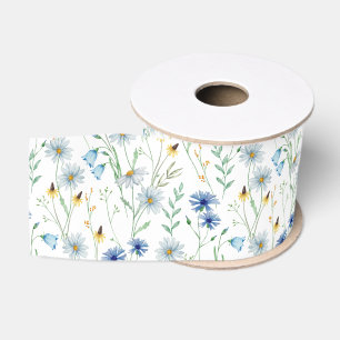 Ruban Gros-grain Fleurs sauvages