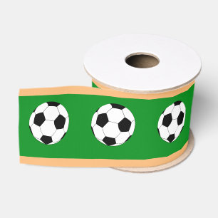 Ruban Gros-grain Football Ball tendance Mode Football /Sports fans