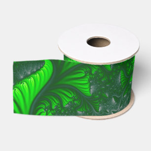 Ruban Gros-grain fractale de la jungle