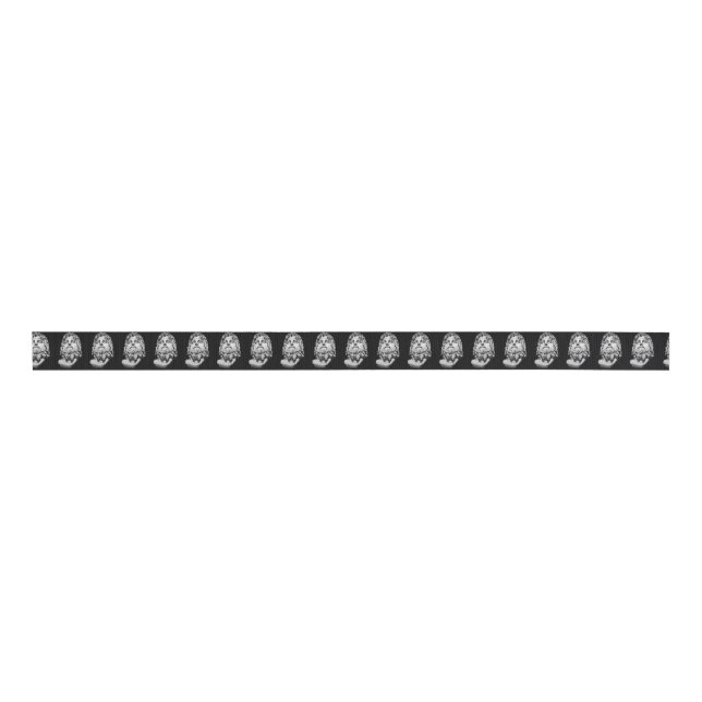 Ruban Gros-grain Greco Roman Bust (Devant)