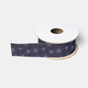 Ruban Gros-grain Halloween Webs Grosgrain Ribbon
