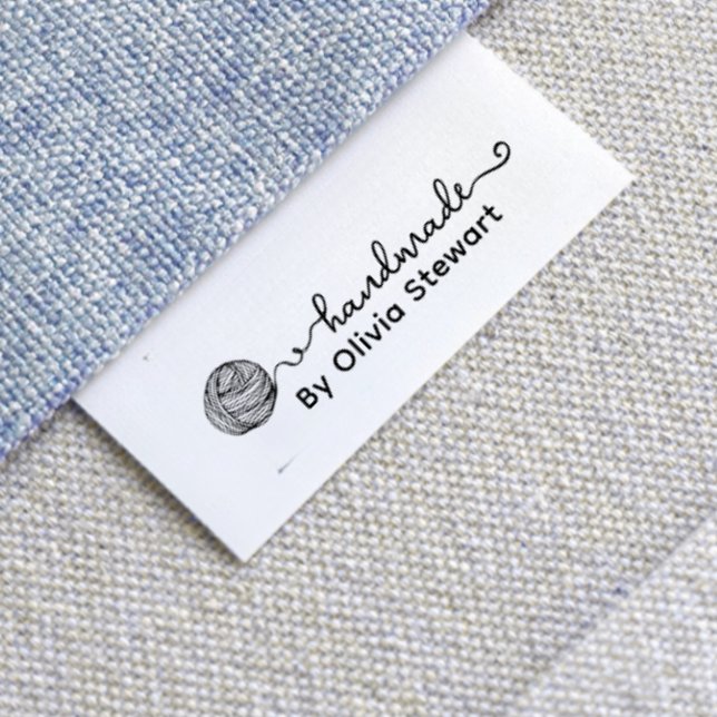 Ruban Gros-grain Handmade by crochet yarn personalized Ribbon (Créateur téléchargé)