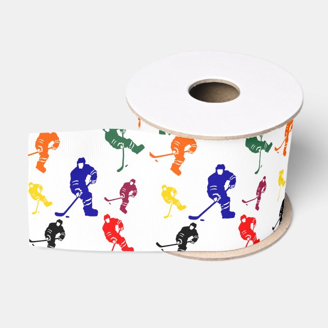 RUBAN GROS-GRAIN HOCKEY GLACE (Bobine)