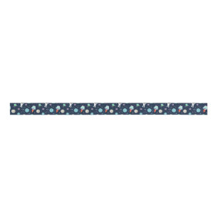 Ruban Gros-grain Illustration du Motif spatial