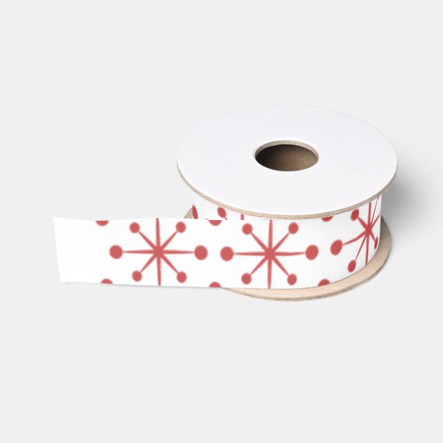 Ruban Gros-grain Joyeux Noël Customisé personnalisé (Bobine)